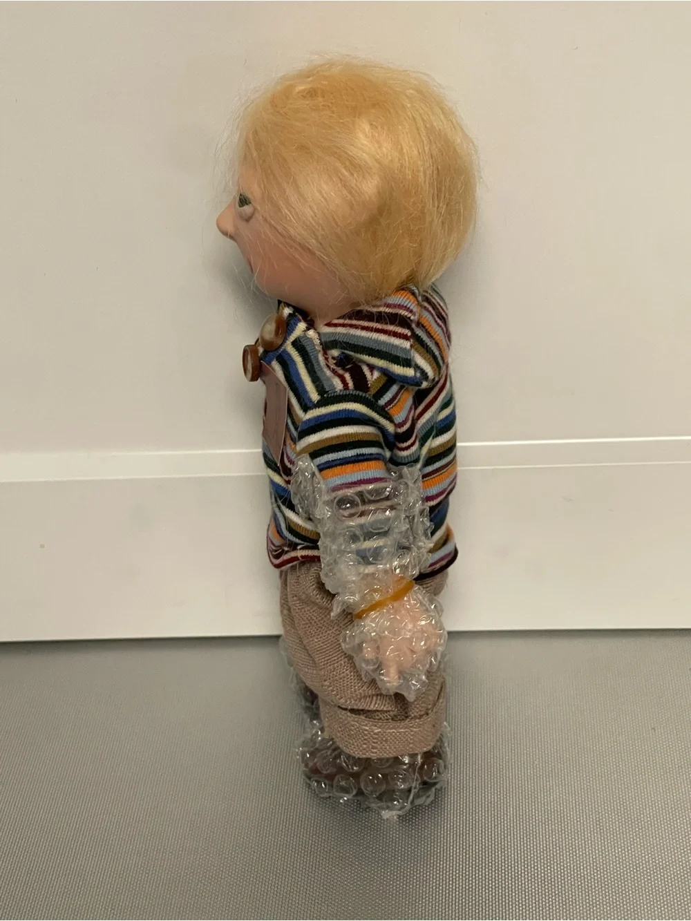 Doll Artist Doll 7”Bisque Halloween Character Doll Signed James Peacock #0184